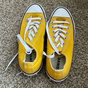 Yellow Converse